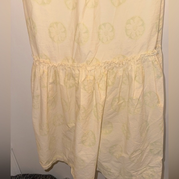 FREE PEOPLE Leanna Tube Dress ruffled maxi Dress Size X Small Ivory combo - Picture 10 of 14